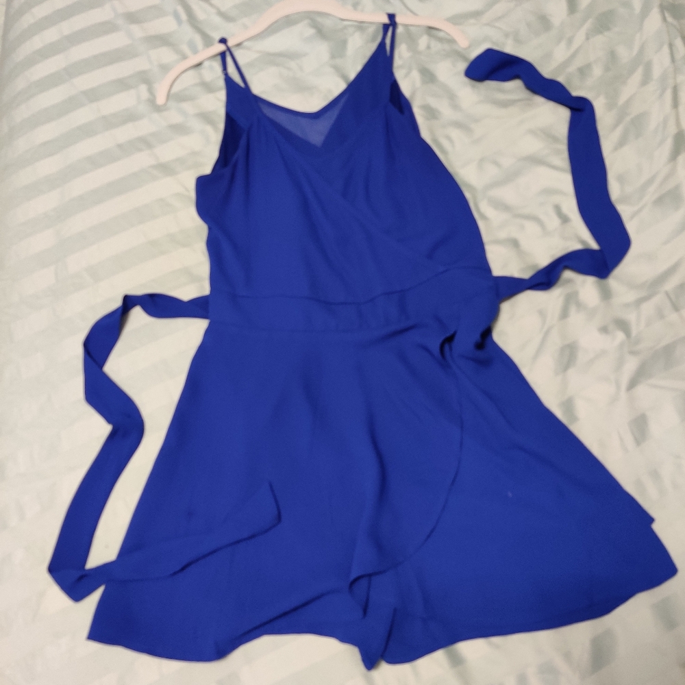 Blue Romper